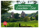 Naturlandschaft Laacher See (Tischkalender 2024 DIN A5 quer), CALVENDO Monatskalender