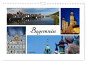 Bayernreise (Wandkalender 2024 DIN A4 quer), CALVENDO Monatskalender