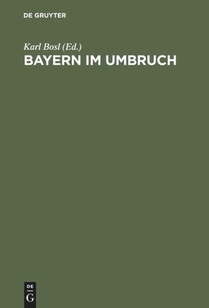 Bosl, Karl (Hrsg.). Bayern im Umbruch - Die Revolution von 1918, ihre Voraussetzungen, ihr Verlauf und ihre Folgen. De Gruyter Oldenbourg, 1969.