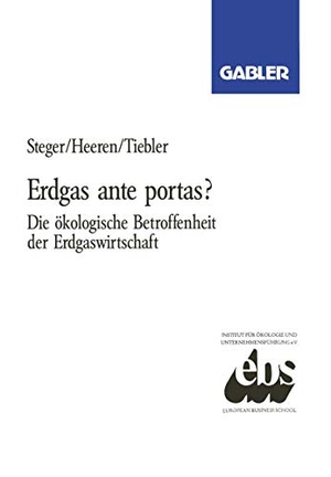 Steger, Ulrich. Erdgas ante portas? - Die ökologische Betroffenheit der Erdgaswirtschaft. Gabler Verlag, 1992.