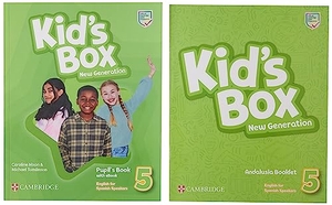 Nixon, Caroline / Michael Tomlinson. Kid's Box New Generation Level 5 Pupil's Pack Andalusia Edition English for Spanish Speakers. Cambridge University Press & Assessment, 2026.
