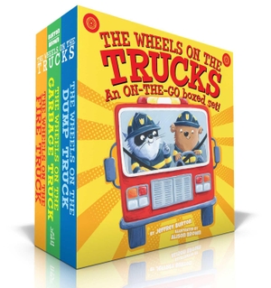 Burton, Jeffrey. The Wheels on the Trucks (Boxed Set) - The Wheels on the Fire Truck; The Wheels on the Garbage Truck; The Wheels on the Dump Truck. Little Simon, 2020.