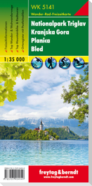 WK 5141 Nationalpark Triglav - Kranjska Gora - Planica - Bled, Wanderkarte 1:35.000