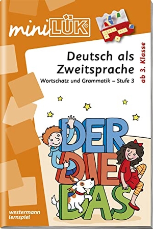 Jebautzke, Kirstin. miniLÜK. Deutsch als Zweitsprache 3 - Wortschatz und Grammatik. Westermann Lernwelten, 2016.