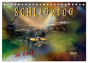 Schlagzeug - so cool (Tischkalender 2024 DIN A5 quer), CALVENDO Monatskalender