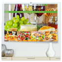 Bistronomie. Impressionen aus der gehobenen Küche (hochwertiger Premium Wandkalender 2024 DIN A2 quer), Kunstdruck in Hochglanz