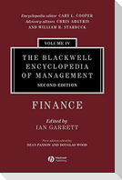 The Blackwell Encyclopedia of Management, Finance