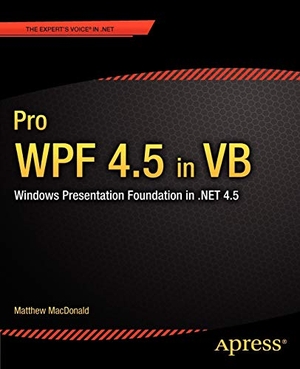 Macdonald, Matthew. Pro Wpf 4.5 in VB - Windows Presentation Foundation in .Net 4.5. Apress, 2012.