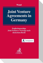 Joint Venture Agreements in Germany