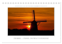 Emotionale Momente: Texel - Insel im Wattenmeer. (Tischkalender 2025 DIN A5 quer), CALVENDO Monatskalender
