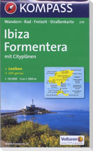 KOMPASS Wanderkarte 239 Ibiza, Formentera 1:50.000