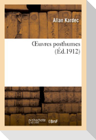 Oeuvres posthumes