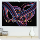 Farben Tanz Abstract Design (Premium, hochwertiger DIN A2 Wandkalender 2023, Kunstdruck in Hochglanz)