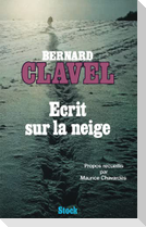 Ecrit sur la neige