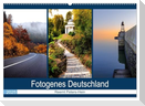 Fotogenes Deutschland (Wandkalender 2025 DIN A2 quer), CALVENDO Monatskalender