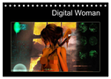 Digital Woman (Tischkalender 2024 DIN A5 quer), CALVENDO Monatskalender