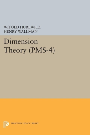 Hurewicz, Witold / Henry Wallman. Dimension Theory. Princeton University Press, 2015.