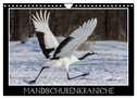 Mandschurenkraniche (Wandkalender 2024 DIN A4 quer), CALVENDO Monatskalender