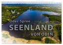 Oder-Spree Seenland von oben (Tischkalender 2025 DIN A5 quer), CALVENDO Monatskalender