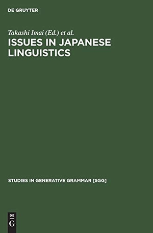 Saito, Mamoru / Takashi Imai (Hrsg.). Issues in Japanese Linguistics. De Gruyter Mouton, 1987.