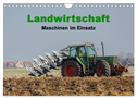 Landwirtschaft - Maschinen im Einsatz (Wandkalender 2025 DIN A4 quer), CALVENDO Monatskalender
