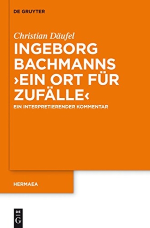 Däufel, Christian. Ingeborg Bachmanns 'Ein Ort für Zufälle' - Ein interpretierender Kommentar. De Gruyter, 2013.