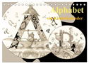Alphabet. Ein Kinderkalender. (Tischkalender 2024 DIN A5 quer), CALVENDO Monatskalender