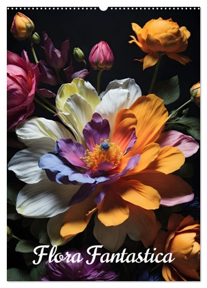 Moravec, Dietrich. Flora Fantastica (Wandkalender 2024 DIN A2 hoch), CALVENDO Monatskalender - Phantastische Blumenbilder, generiert mit KI. Calvendo, 2023.