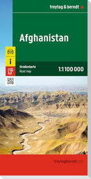 freytag & berndt Straßenkarte Afghanistan 1:1,1 Mio.