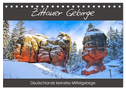 Zittauer Gebirge - Deutschlands kleinstes Mittelgebirge (Tischkalender 2024 DIN A5 quer), CALVENDO Monatskalender