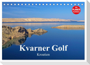 Kvarner Golf - Kroatien (Tischkalender 2024 DIN A5 quer), CALVENDO Monatskalender