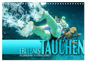 Erlebnis Tauchen - faszinierende Unterwasserwelt (Wandkalender 2025 DIN A4 quer), CALVENDO Monatskalender