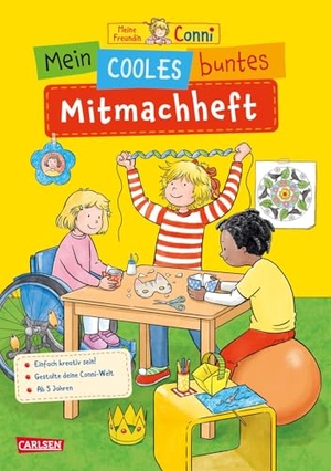 Sörensen, Hanna. Conni Gelbe Reihe (Beschäftigungsbuch): Mein cooles buntes Mitmachheft. Carlsen Verlag GmbH, 2025.