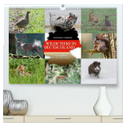 Emotionale Momente: Wilde Tiere in Deutschland (hochwertiger Premium Wandkalender 2024 DIN A2 quer), Kunstdruck in Hochglanz