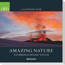 GEO Amazing Nature 2025 - Wand-Kalender - Broschüren-Kalender - 30x30 - 30x60 geöffnet