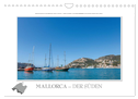 Emotionale Momente: Mallorca - der Süden. (Wandkalender 2024 DIN A4 quer), CALVENDO Monatskalender