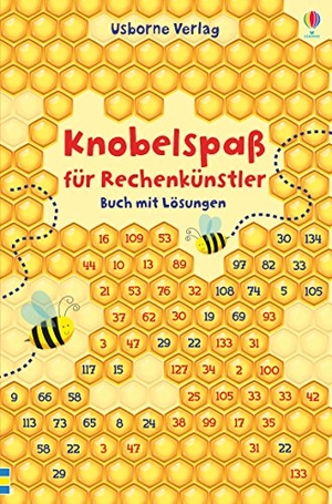 Khan, Sarah. Knobelspaß für Rechenkünstler - Buch mit Lösungen. Usborne Verlag, 2017.