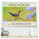 Singvögel aus Australien (hochwertiger Premium Wandkalender 2024 DIN A2 quer), Kunstdruck in Hochglanz