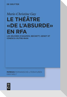 Le théâtre « de l¿absurde » en RFA