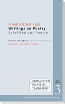 Writings on Poetry / Schriften zur Poesie