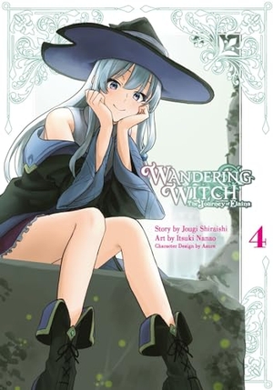 Azure / Nanao, Itsuki et al. Wandering Witch 4 (Manga) - The Journey of Elaina. Square Enix, 2023.