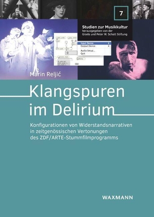 Reljic, Marin. Klangspuren im Delirium - Konfigurationen von Widerstandsnarrativen in zeitgenössischenVertonungen des ZDF/ARTE-Stummfilmprogramms. Waxmann Verlag GmbH, 2023.