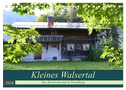 Kleines Walsertal - Das Kleinwalsertal in Vorarlberg (Tischkalender 2024 DIN A5 quer), CALVENDO Monatskalender