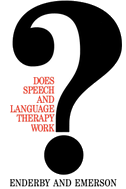 Does Speech and Language Therapy Work?