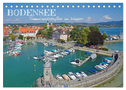 Bodensee - Traumlandschaften am Wasser (Tischkalender 2024 DIN A5 quer), CALVENDO Monatskalender
