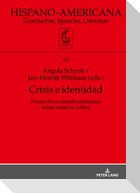 Crisis e identidad. Perspectivas interdisciplinarias desde América Latina