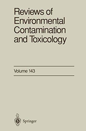 Ware, George W. Reviews of Environmental Contamination and Toxicology - Continuation of Residue Reviews. Springer Nature Singapore, 1995.