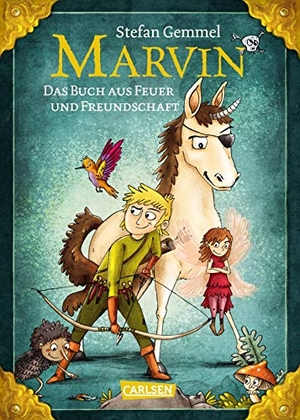 Gemmel, Stefan. Marvin - Das Buch aus Feuer und Freundschaft. Carlsen Verlag GmbH, 2019.
