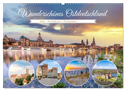 Wunderschönes Ostdeutschland (Wandkalender 2024 DIN A2 quer), CALVENDO Monatskalender