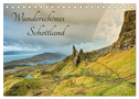 Wunderschönes Schottland (Tischkalender 2025 DIN A5 quer), CALVENDO Monatskalender